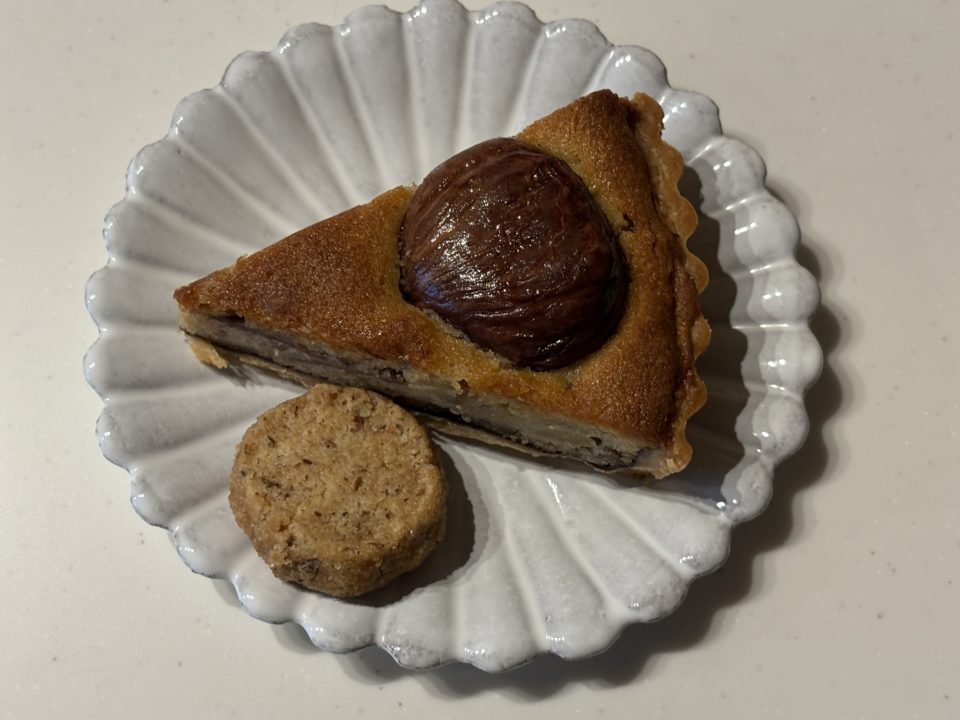 ★「ponrick(ポンリック)」これは絶対買う!「栗の渋皮煮のタルト」秋がやってきましたね! @鹿児島