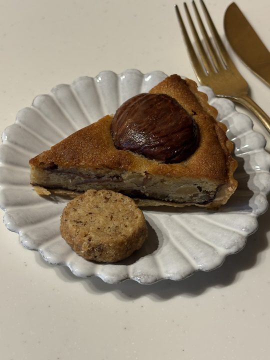 ★「ponrick(ポンリック)」これは絶対買う!「栗の渋皮煮のタルト」秋がやってきましたね! @鹿児島