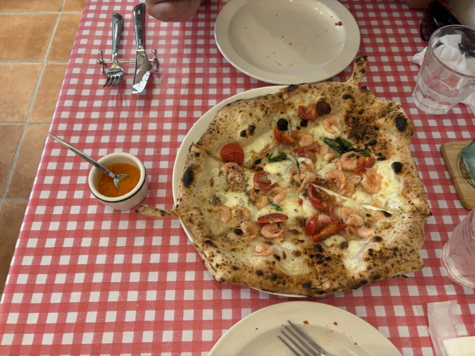 ★「Pizzeria MARU（ピッツェリアマル）」@鹿児島 ランチメニュー変更有 芝海老が暴れるような「ガンベレッティ」がおいしい！定番マルゲリータも！ おすすめピッツアランチ