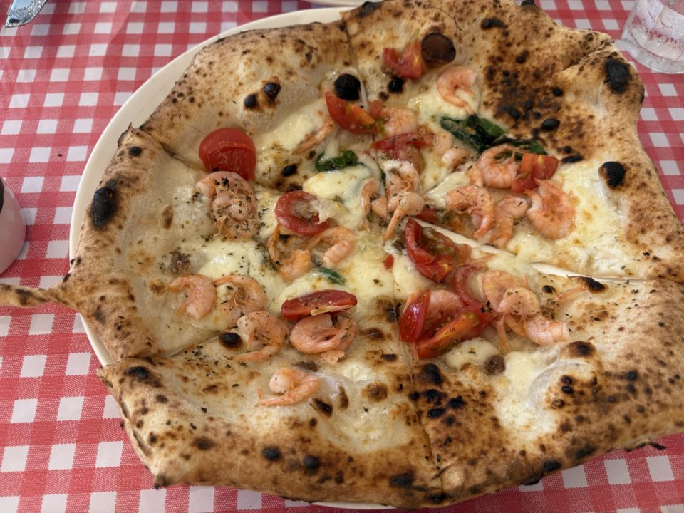 ★「Pizzeria MARU（ピッツェリアマル）」@鹿児島 ランチメニュー変更有 芝海老が暴れるような「ガンベレッティ」がおいしい！定番マルゲリータも！ おすすめピッツアランチ
