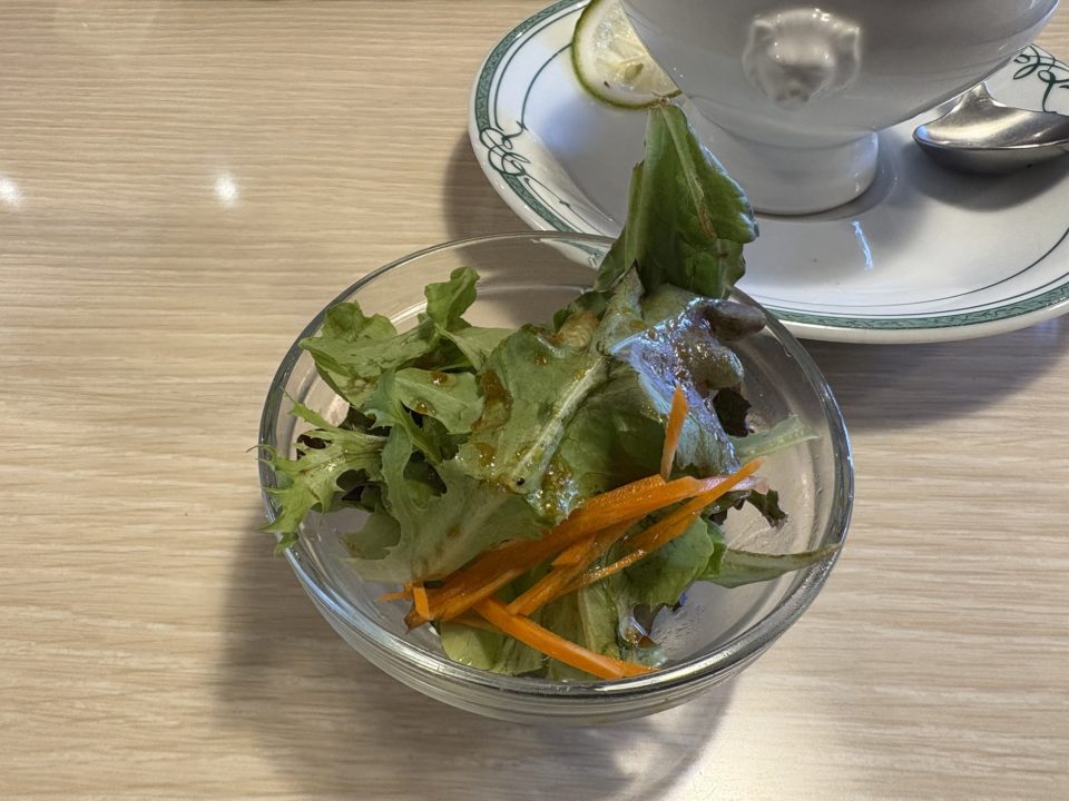 ★「マルグリットカシュカシュ」のスペシャリテ！桃の冷製パスタのランチセット 写真付きレビュー＠鹿児島県鹿児島市