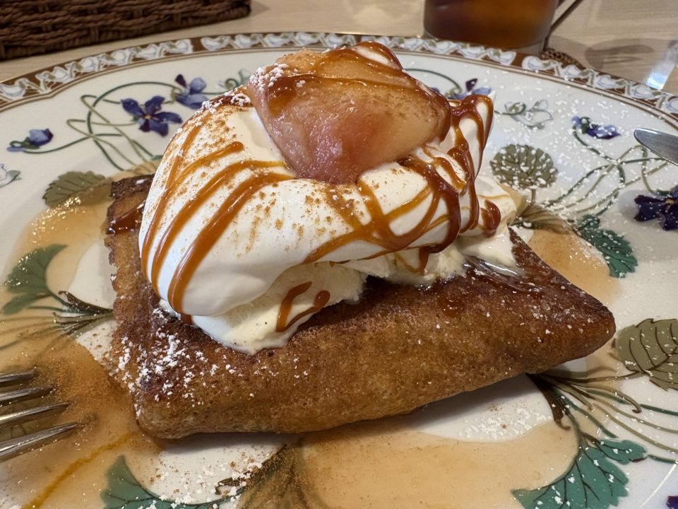 ★「マルグリットカシュカシュ」ブルーチーズ好きにはたまらないガレット&紅玉の限定スイーツ「ノルマン」写真付きレビュー@鹿児島県鹿児島市