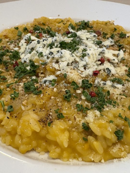 ★「マルグリットカシュカシュ」限定メニュー２つ「かぼちゃのリゾット」に「ブランシュネージュ」写真付きレビュー＠鹿児島県鹿児島市