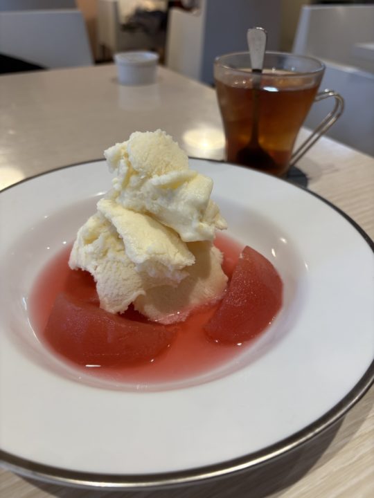 ★「マルグリットカシュカシュ」限定メニュー２つ「かぼちゃのリゾット」に「ブランシュネージュ」写真付きレビュー＠鹿児島県鹿児島市