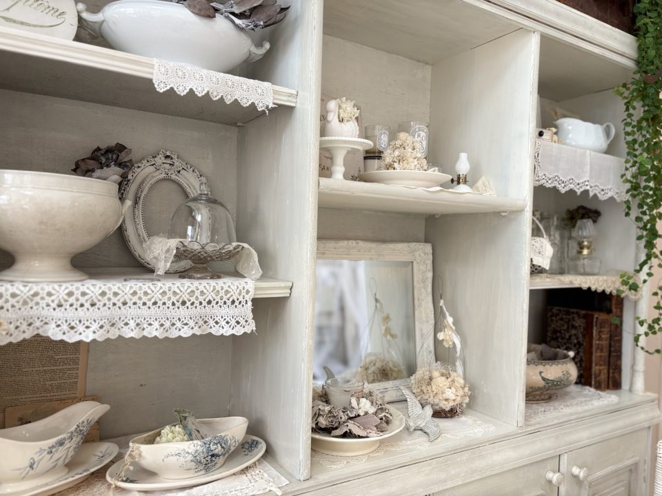 ★「frill(フリル)」名前の通りのかわいいフランスアンティークインテリアが好みのカフェ!@鹿児島県鹿児島市