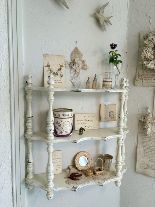 ★「frill(フリル)」名前の通りのかわいいフランスアンティークインテリアが好みのカフェ!@鹿児島県鹿児島市