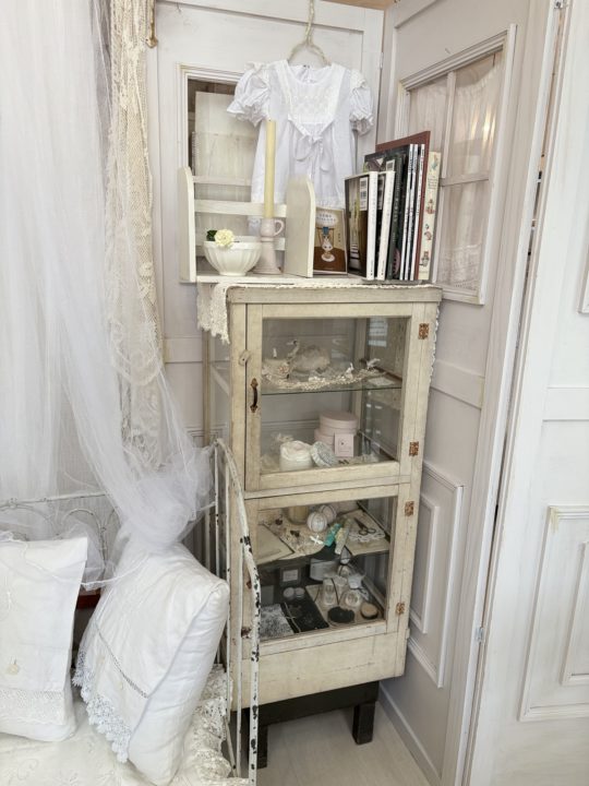 ★「frill(フリル)」名前の通りのかわいいフランスアンティークインテリアが好みのカフェ!@鹿児島県鹿児島市