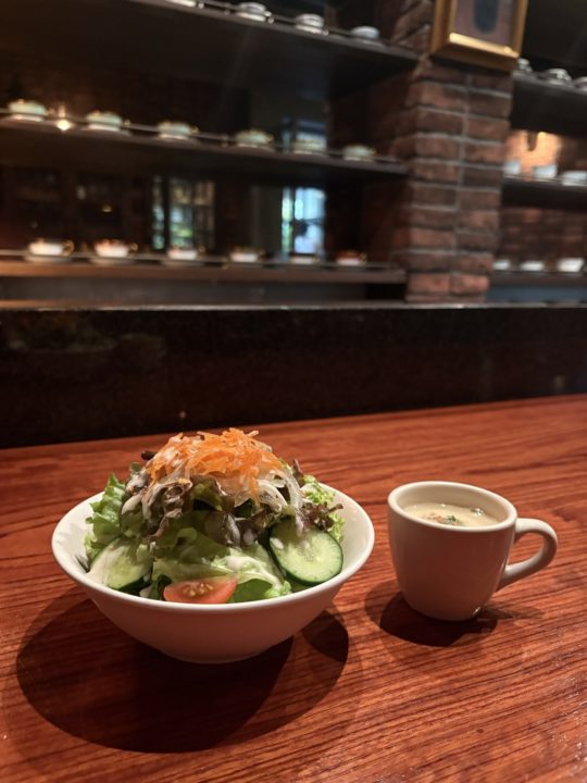 ★何個も食べたくなるケーキと、念願のスープサラダセット！パスタもやはり美味しい！「珈琲 沐草（コーヒーもくそう）/旧鹿児島民芸館」@鹿児島県鹿児島市