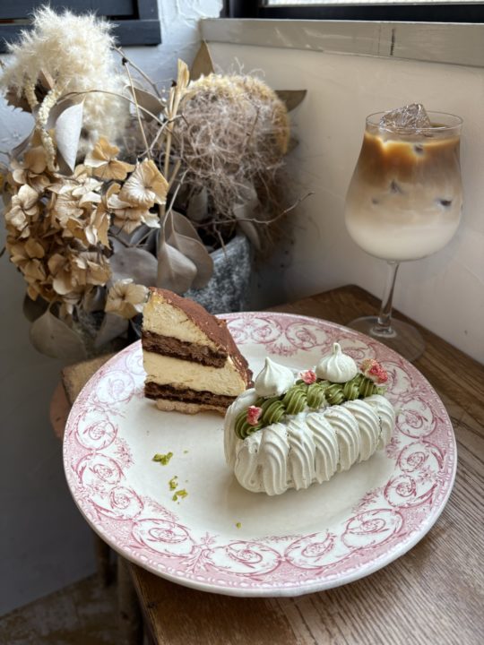 ★spoon(スプーン)さんの限定メニュー「ティラミスタルト」&「ムラングシャンティマッチャ」@鹿児島県鹿児島市