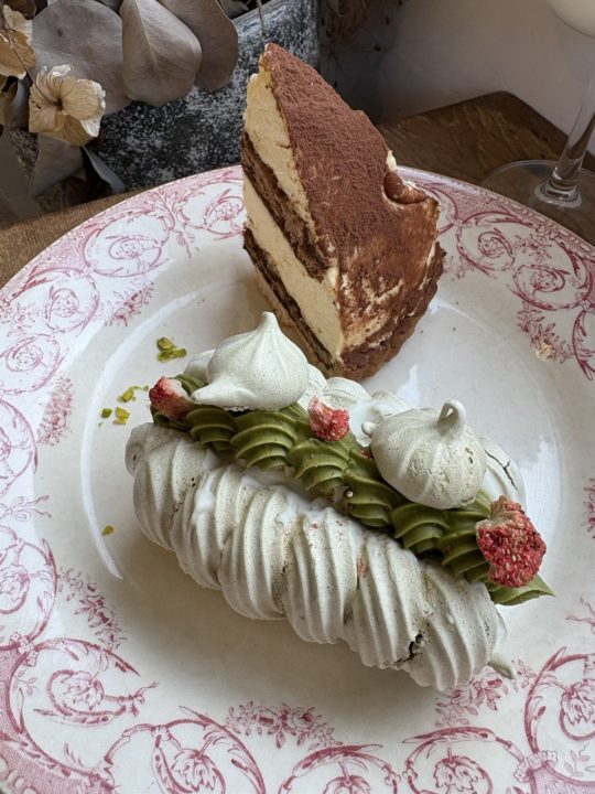 ★spoon(スプーン)さんの限定メニュー「ティラミスタルト」&「ムラングシャンティマッチャ」@鹿児島県鹿児島市