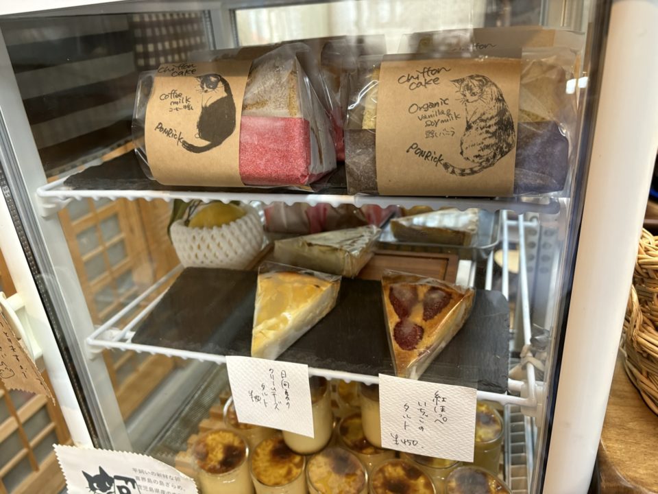 いちごのタルト・シフォンケーキ 焼き菓子もオススメ!「ponrick(ポンリック)」@鹿児島