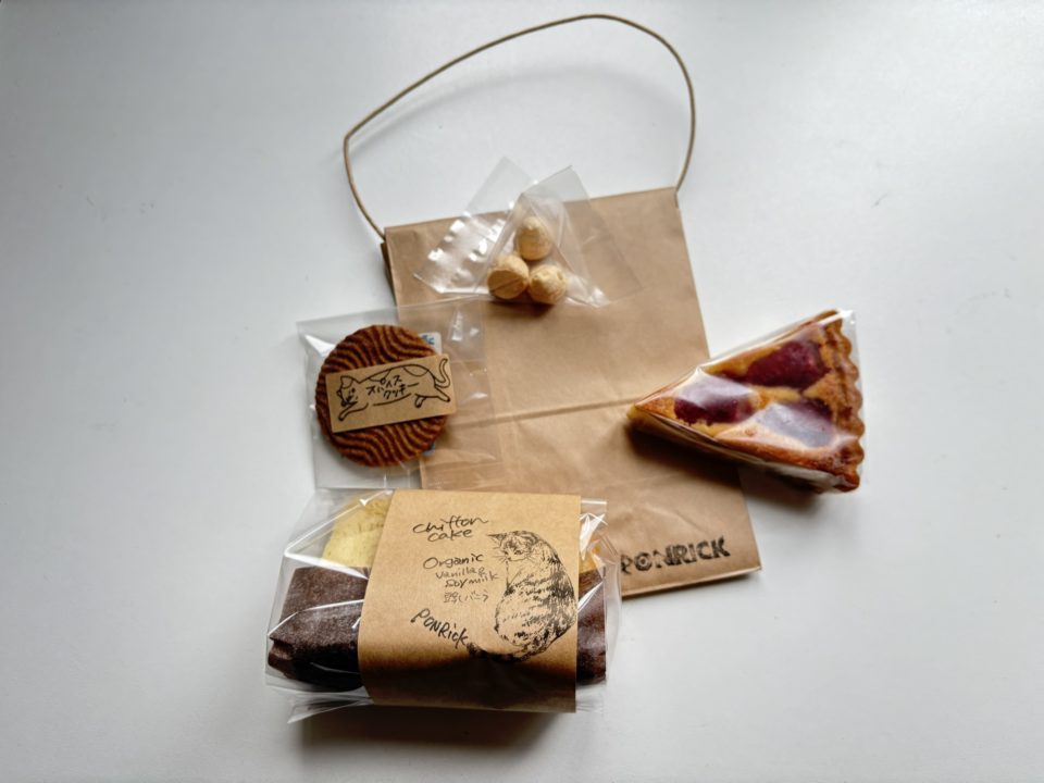 いちごのタルト・シフォンケーキ 焼き菓子もオススメ!「ponrick(ポンリック)」@鹿児島