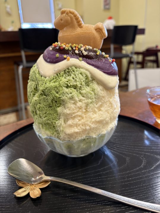 ★新年初氷！「ぱくぱくくもくま堂」@東京都調布市 あけおめ馬さん堪能してきました かき氷有名店