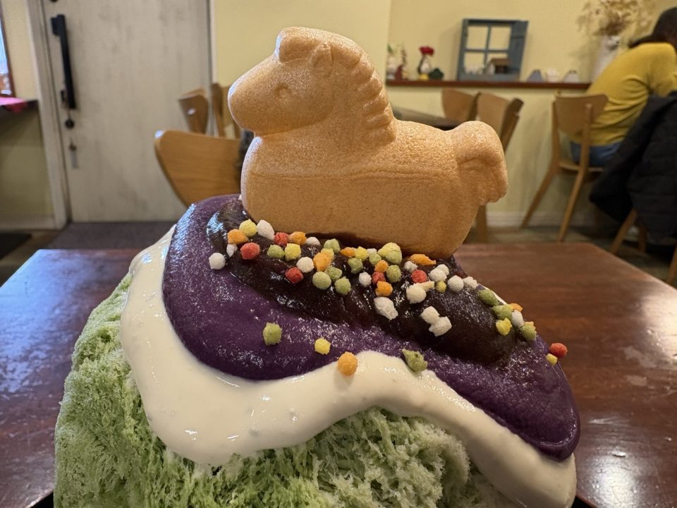 ★新年初氷！「ぱくぱくくもくま堂」@東京都調布市 あけおめ馬さん堪能してきました かき氷有名店