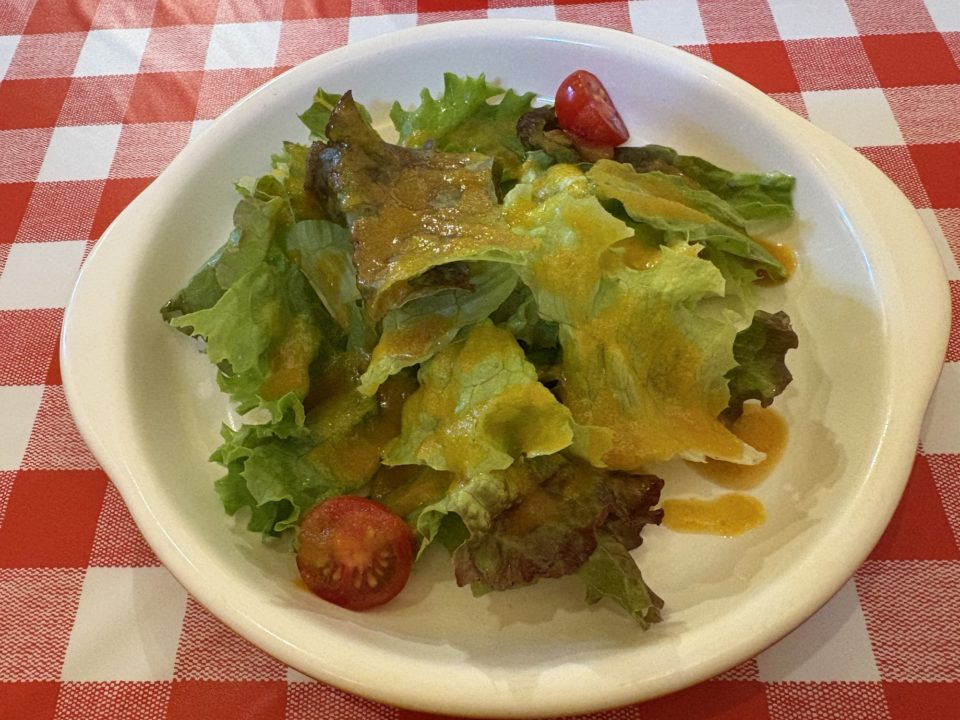 月替わりランチメニュー・霧島ひなもりポークの厚切りステーキ・和栗のパイ包み「ビストロメイクマ（BISTRO MEIKUMA）」@鹿児島県鹿児島市