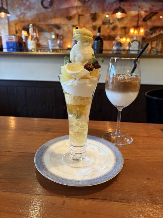 ★レモンやトマトに柑橘のカンパーニャのパフェ 3月 「トラットリアカンパニオ（TRATTORIA Companio）」@宮城県仙台市