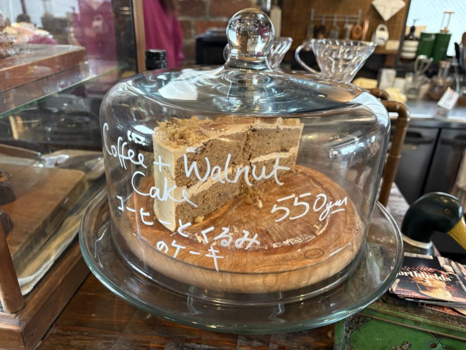 キャロットケーキ・コーヒーとくるみのケーキ・ホットチャイ Northfields（ノースフィールズ）@宮城県仙台市