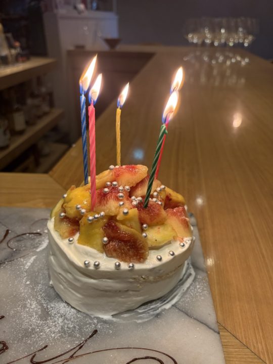 記念日ランチコース＆誕生日ケーキ 後編「et NOU（エヌゥ）」@鹿児島県鹿児島市 バースデー お祝い