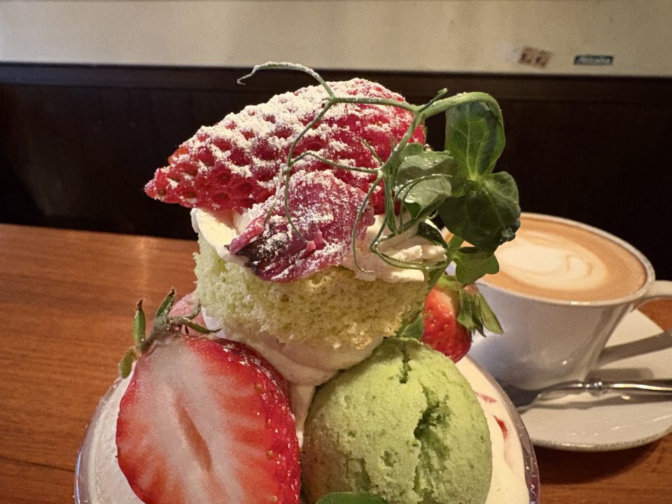 ★苺や桜の限定メニュー「ラツィオのパフェ」 3月 「トラットリアカンパニオ(TRATTORIA Companio)」@宮城県仙台市