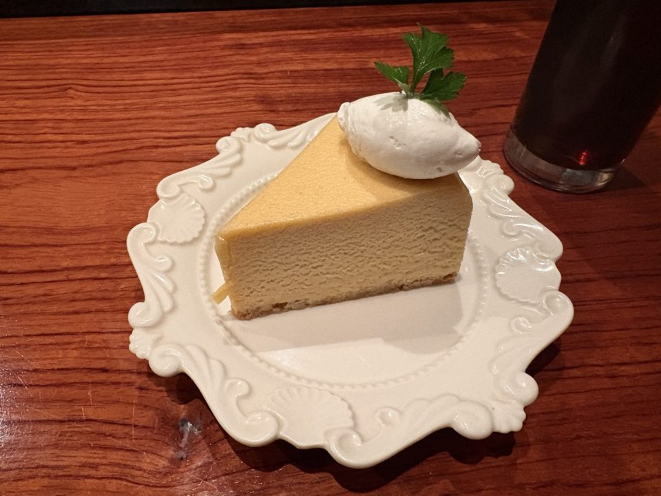 鹿児島産鯛とキノコ、ブロッコリーのクリームパスタ・スイートポテトのチーズケーキ「珈琲 沐草（コーヒーもくそう）/旧鹿児島民芸館」@鹿児島県鹿児島市