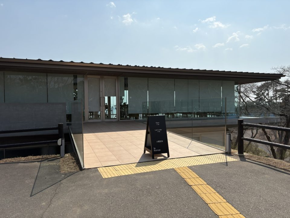 クロックマダム・パリ風ニョッキ・いちじくのパフェ・ポミヨンシードル・ペリエ／Le Roman（ロマン）＠宮城県宮城郡松島町 日本三景