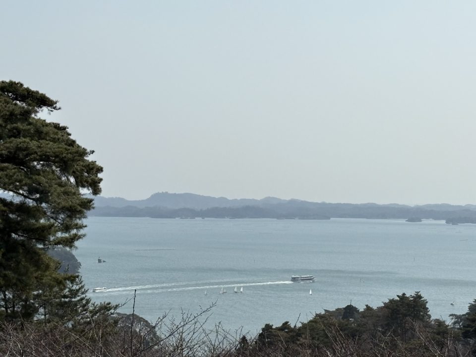 クロックマダム・パリ風ニョッキ・いちじくのパフェ・ポミヨンシードル・ペリエ／Le Roman（ロマン）＠宮城県宮城郡松島町 日本三景